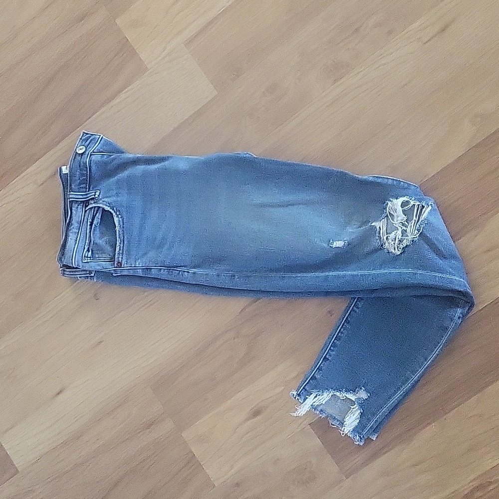 Abercrombie super skinny ankle high rise jeans 💙